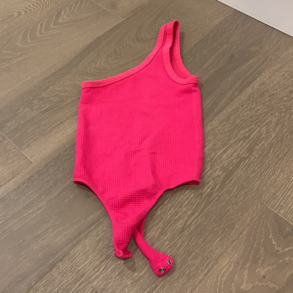 Sugar Rain neon pink body suit size small - Picture 2 of 5